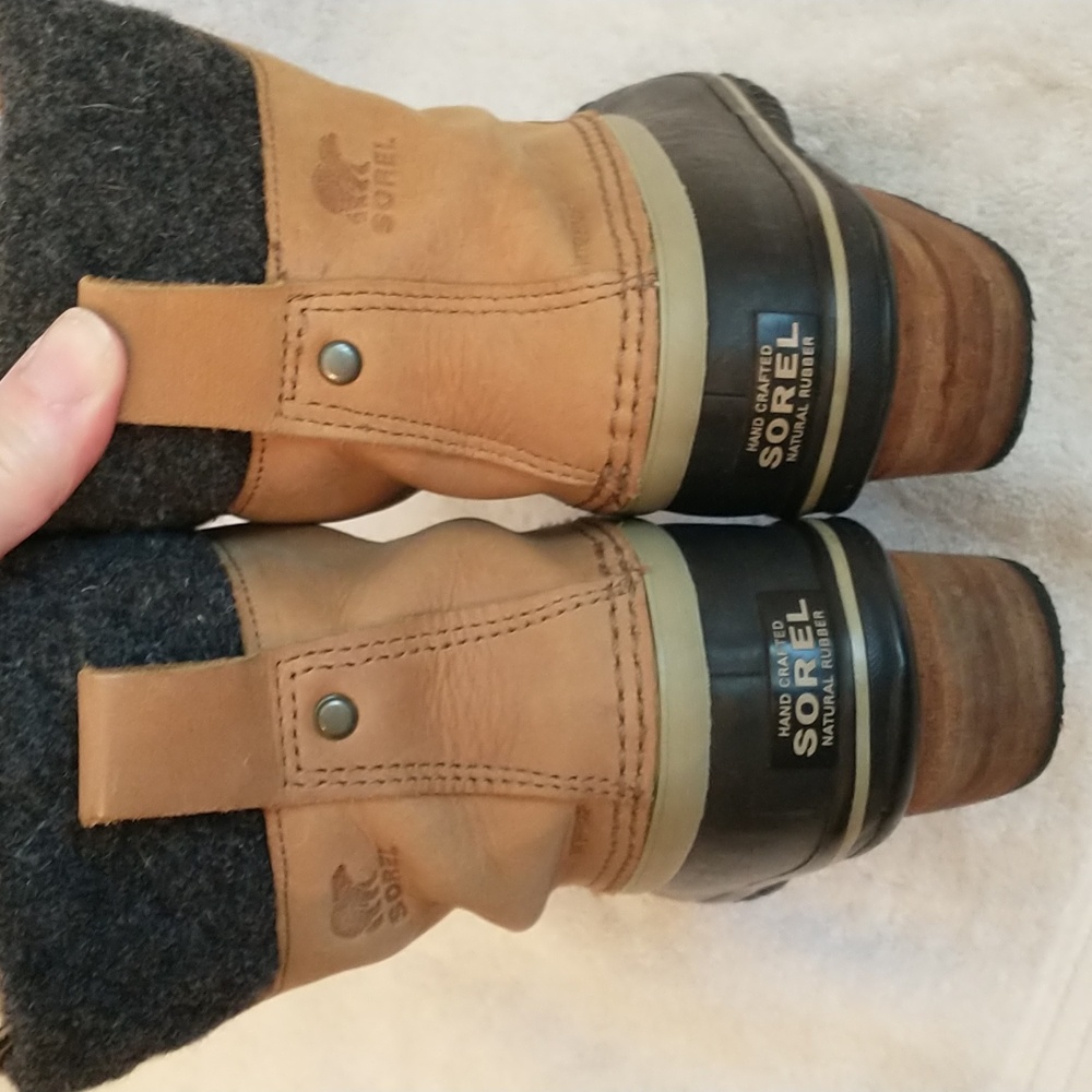 Sorel‎ Slimpack II Lace-up Winter Boot, Black And Brown, Women's Size 8 And 1/2 - Picture 3 of 12